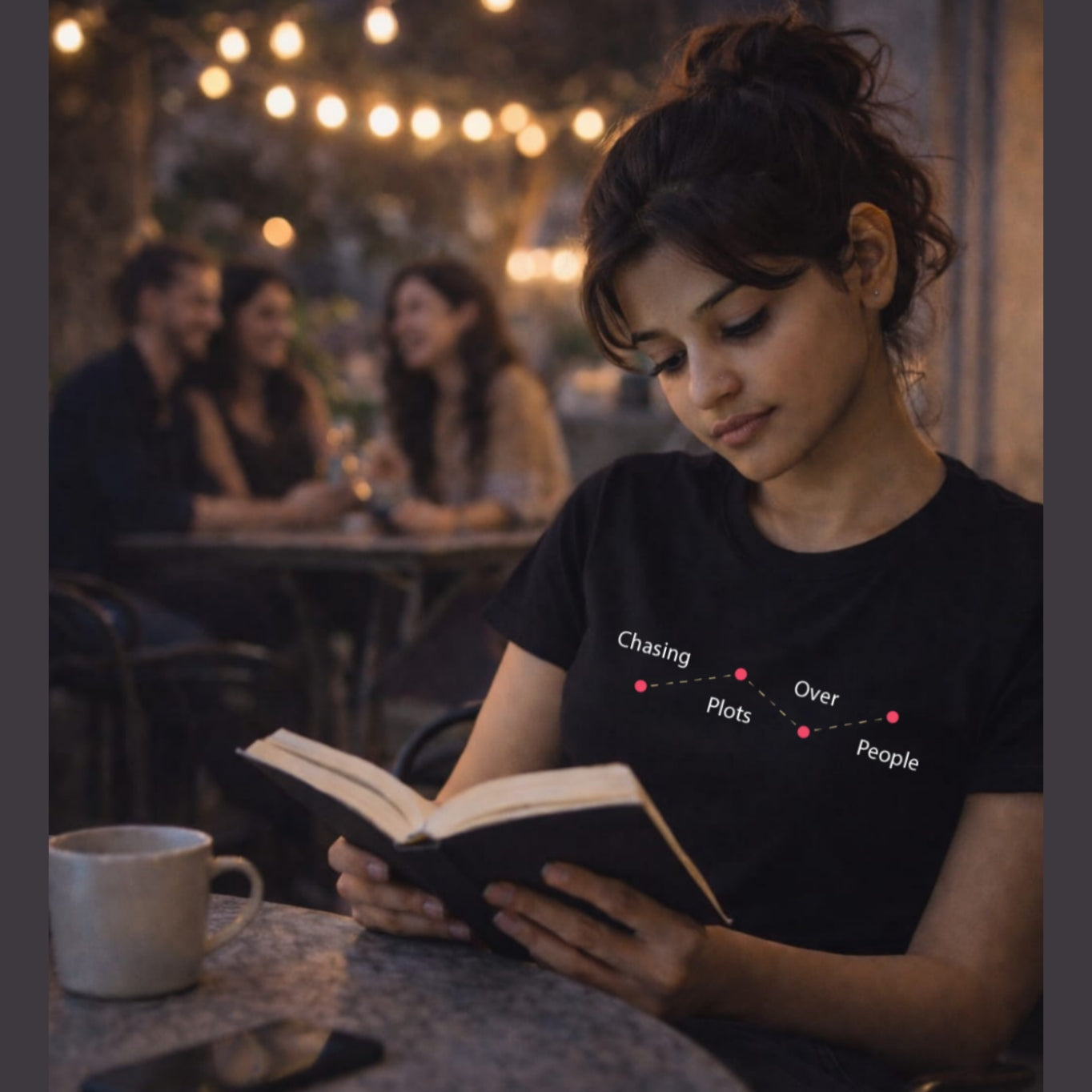 Chasing Plots Over People T-Shirt