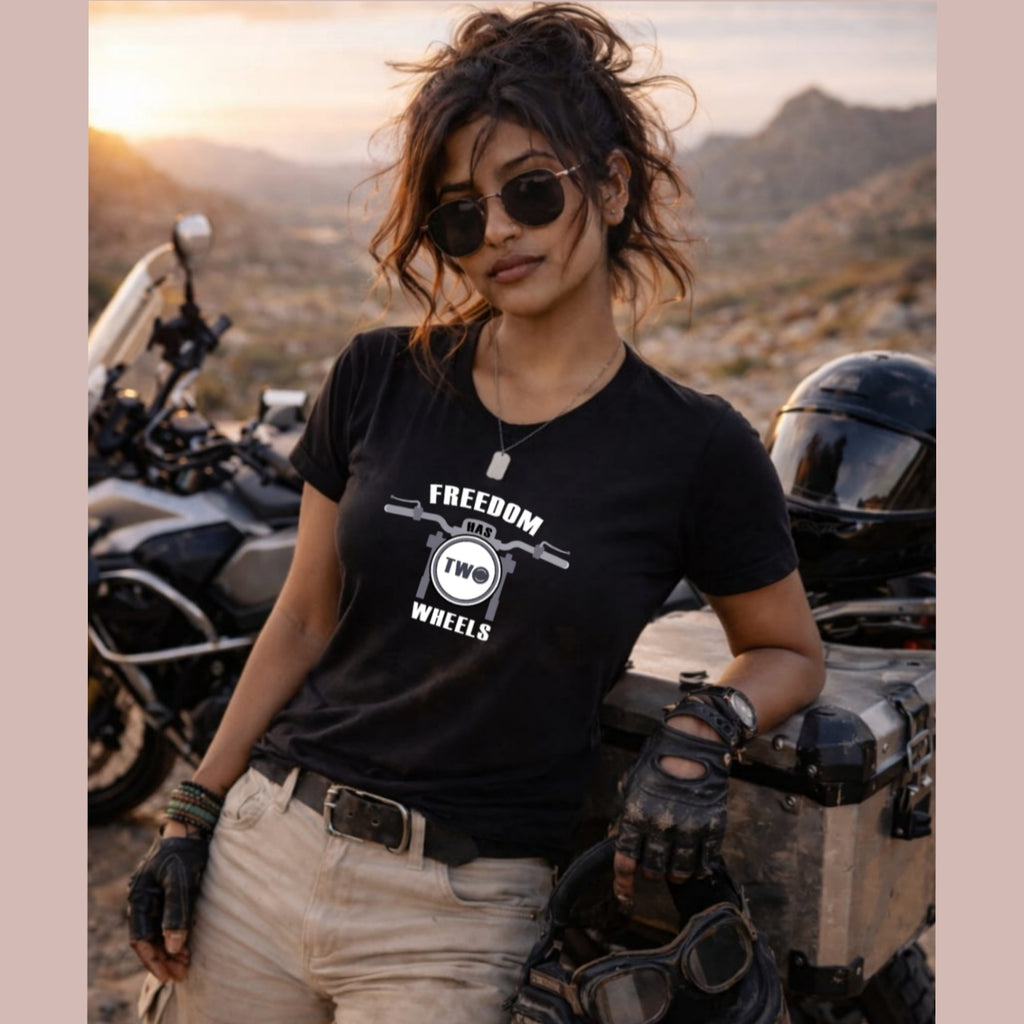 Freedom Has 2 Wheels T-Shirt