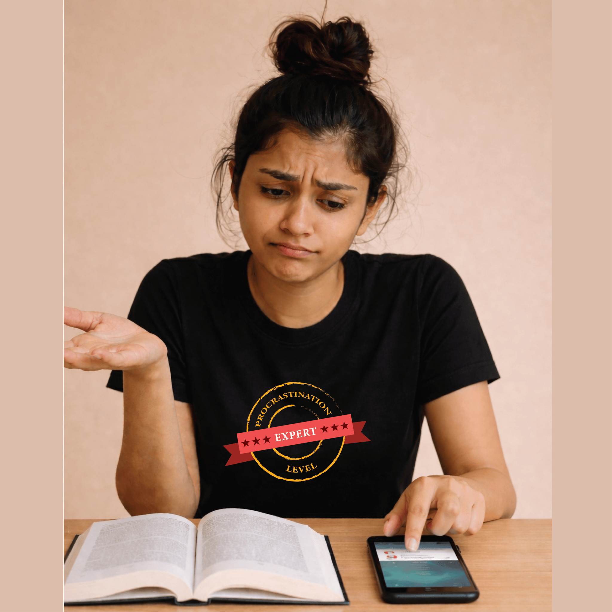 Procrastination Expert T-Shirt