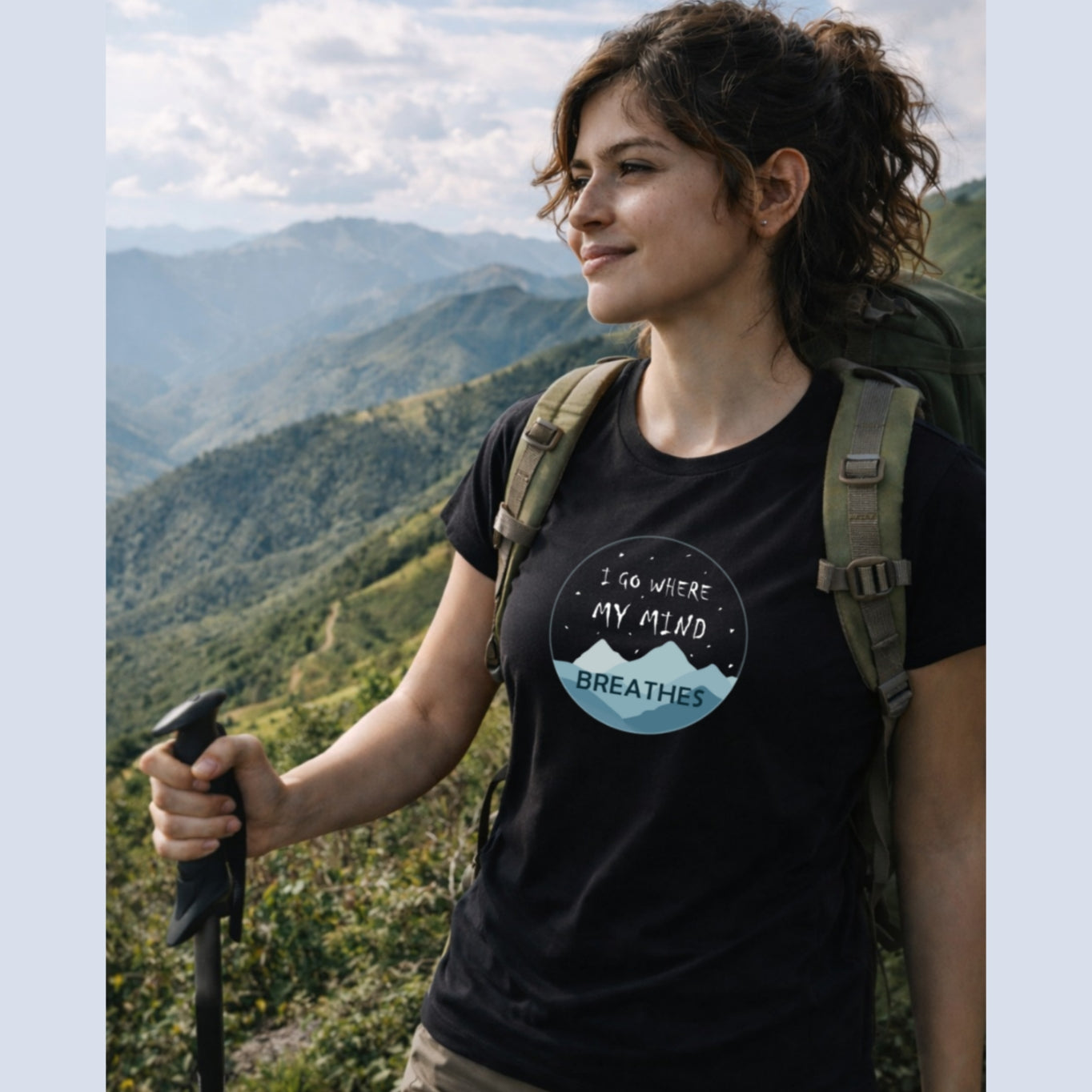 I Go Where My Mind Breathes T-Shirt