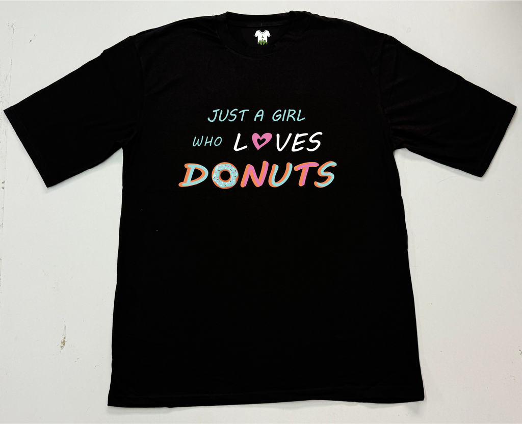 Just A Girl Who Loves Donuts T-Shirt